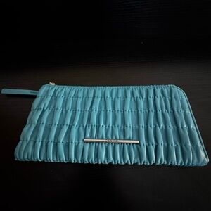 Calvin Klein Teal Ruched Long Wallet – Women’s – NWT